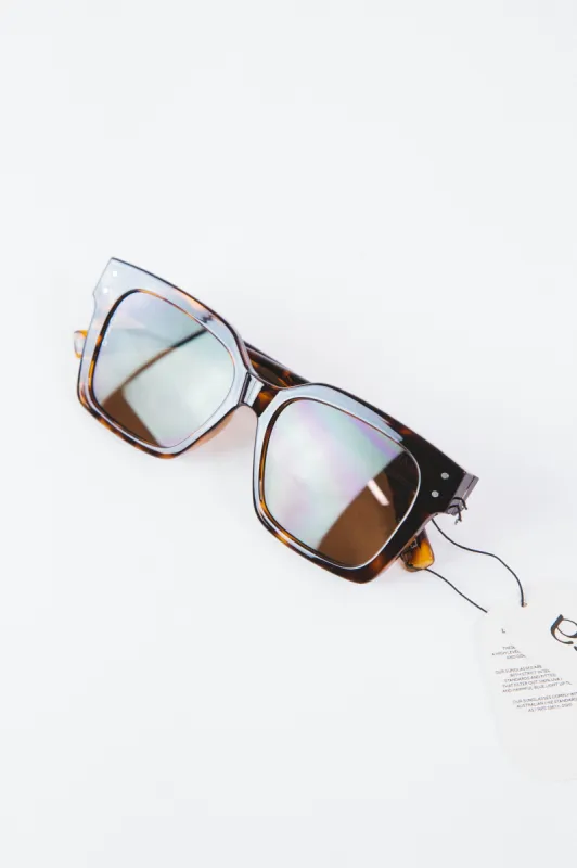 Ora Rounded Cateye Sunglasses, Tort/Brown | Otra made by North & Main Clothing Company