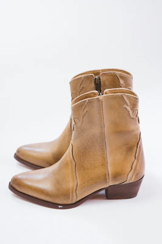 New Frontier Western Boot, Distressed Tan | Free People sold by North & Main Clothing Company