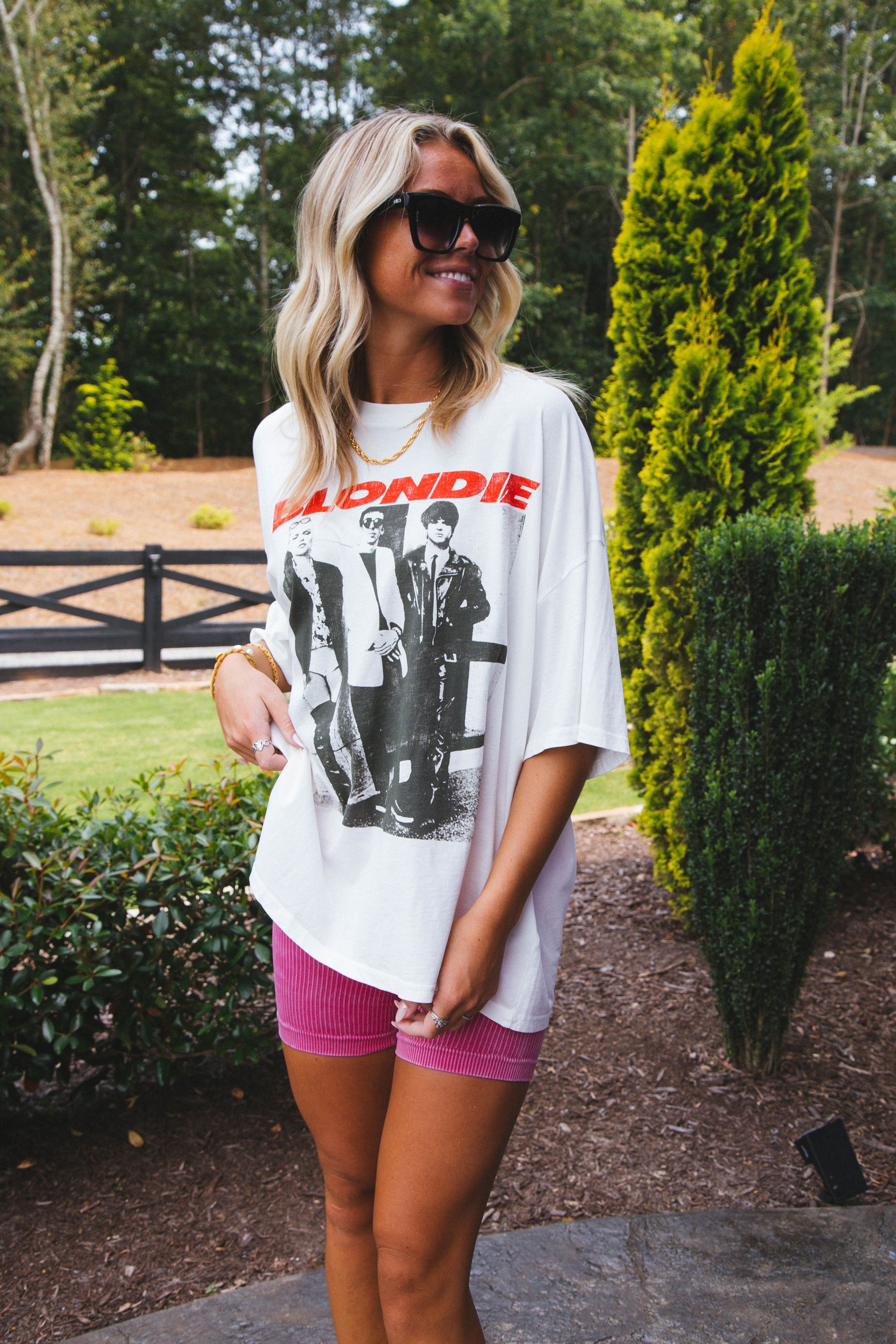 Blondie Self Titled Graphic Tee, Vintage White | DayDreamer sold by North & Main Clothing Company product image thumbnail 2