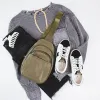 Nylon Sling Bag, Olive sold by North & Main Clothing Company