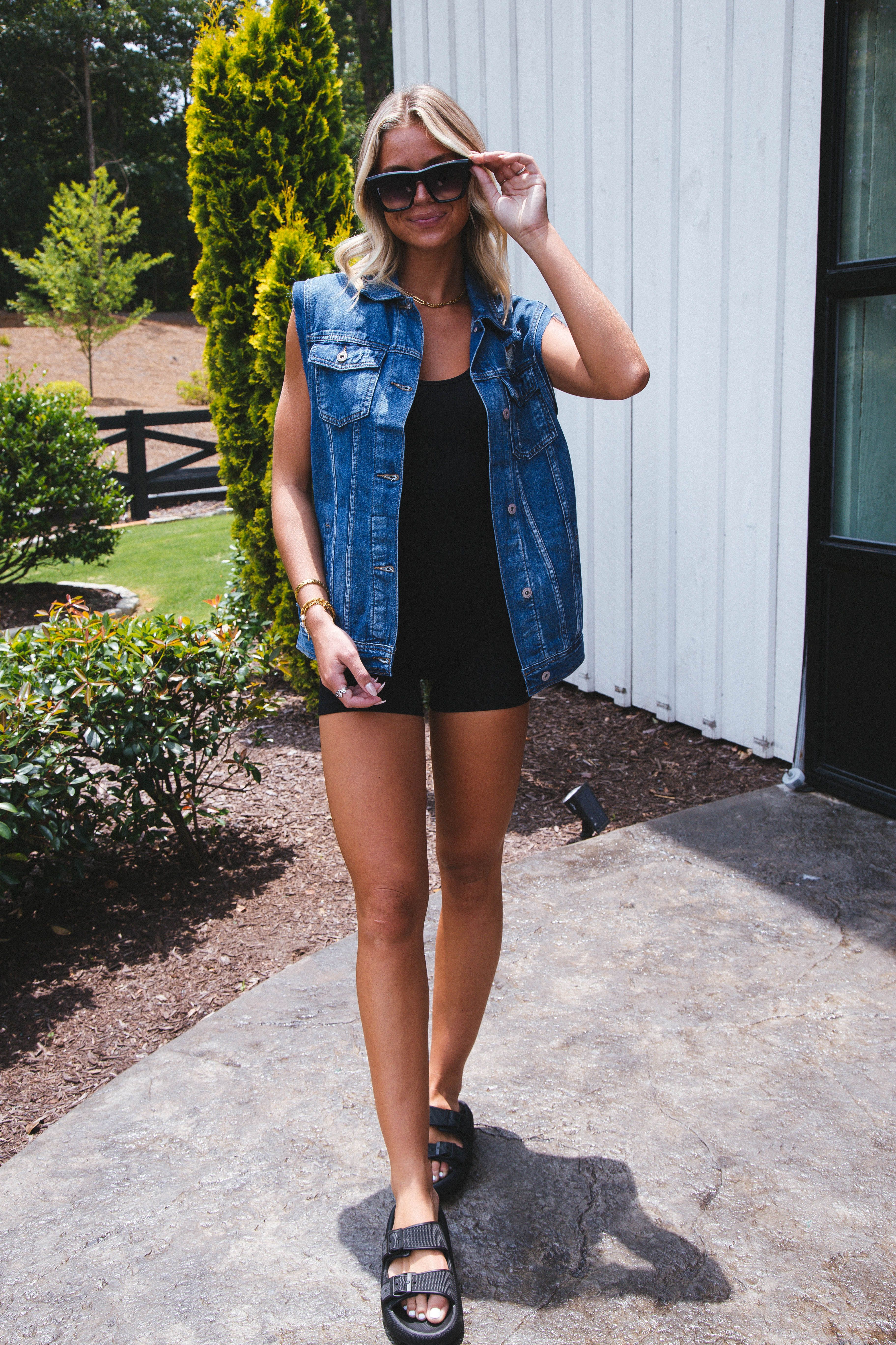 Rockin' Rib Knit Romper, Black sold by North & Main Clothing Company product image thumbnail 8