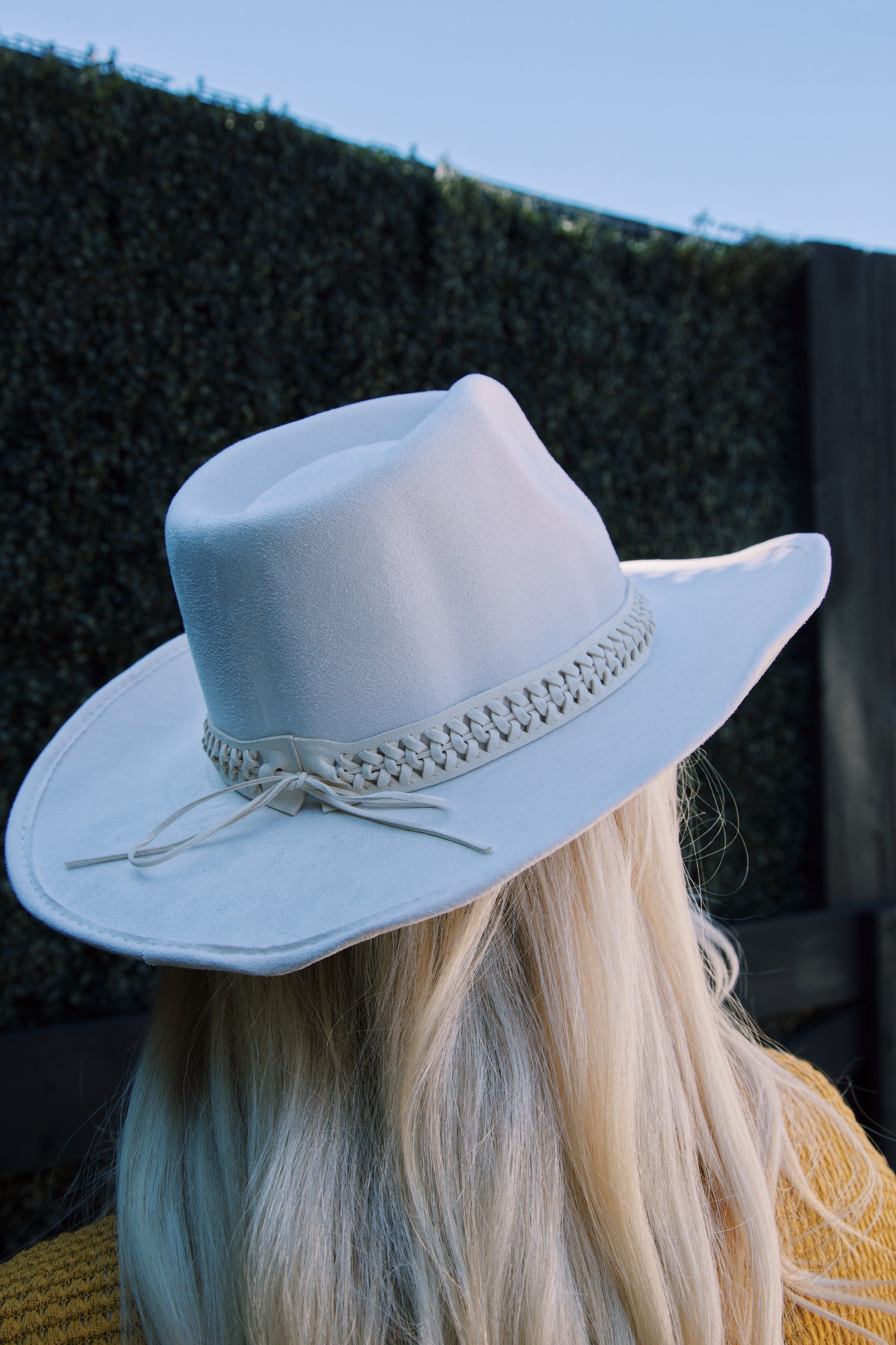 Rhett Braided Cowboy Hat, Ivory sold by North & Main Clothing Company product image thumbnail 4