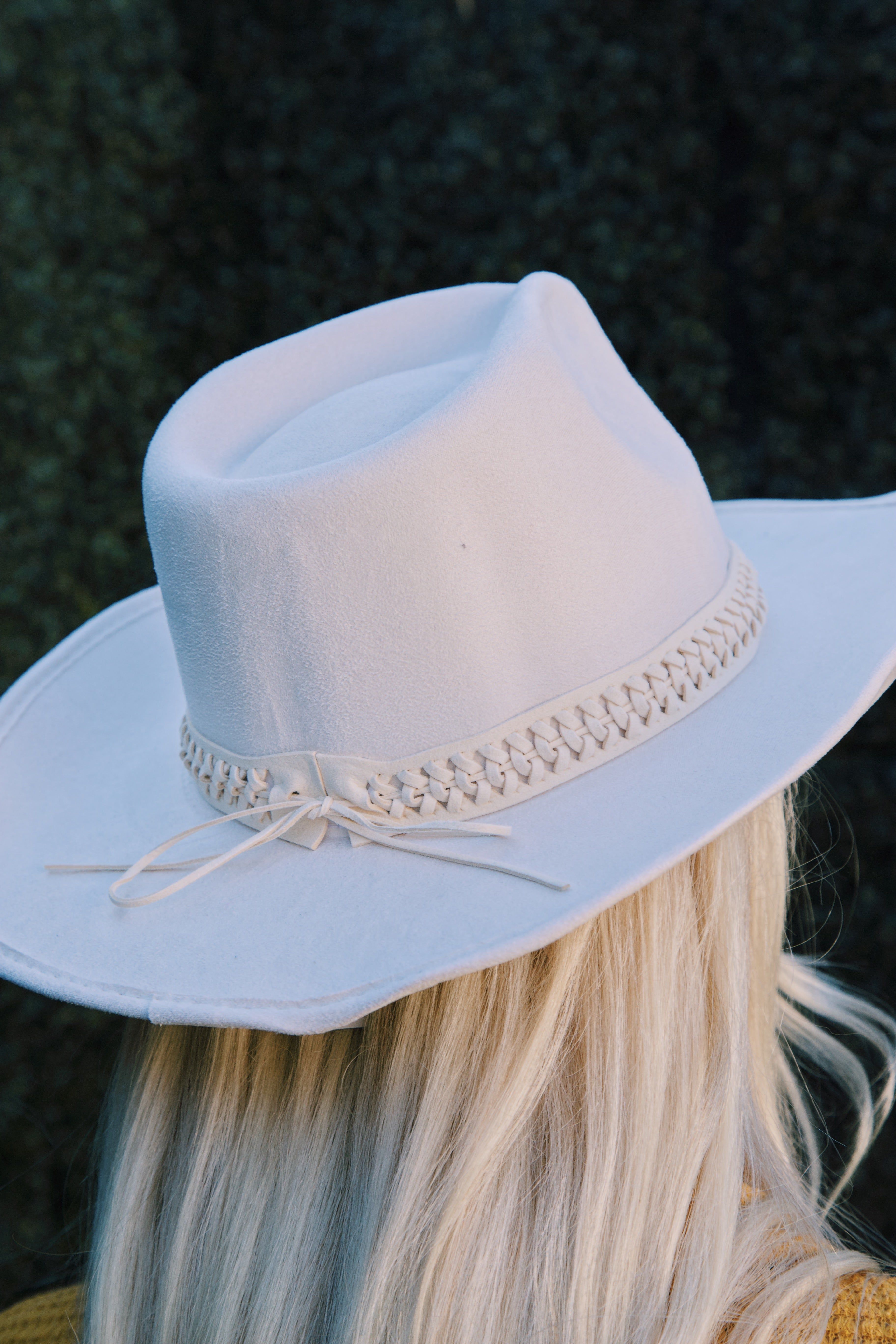 Rhett Braided Cowboy Hat, Ivory sold by North & Main Clothing Company product image thumbnail 2
