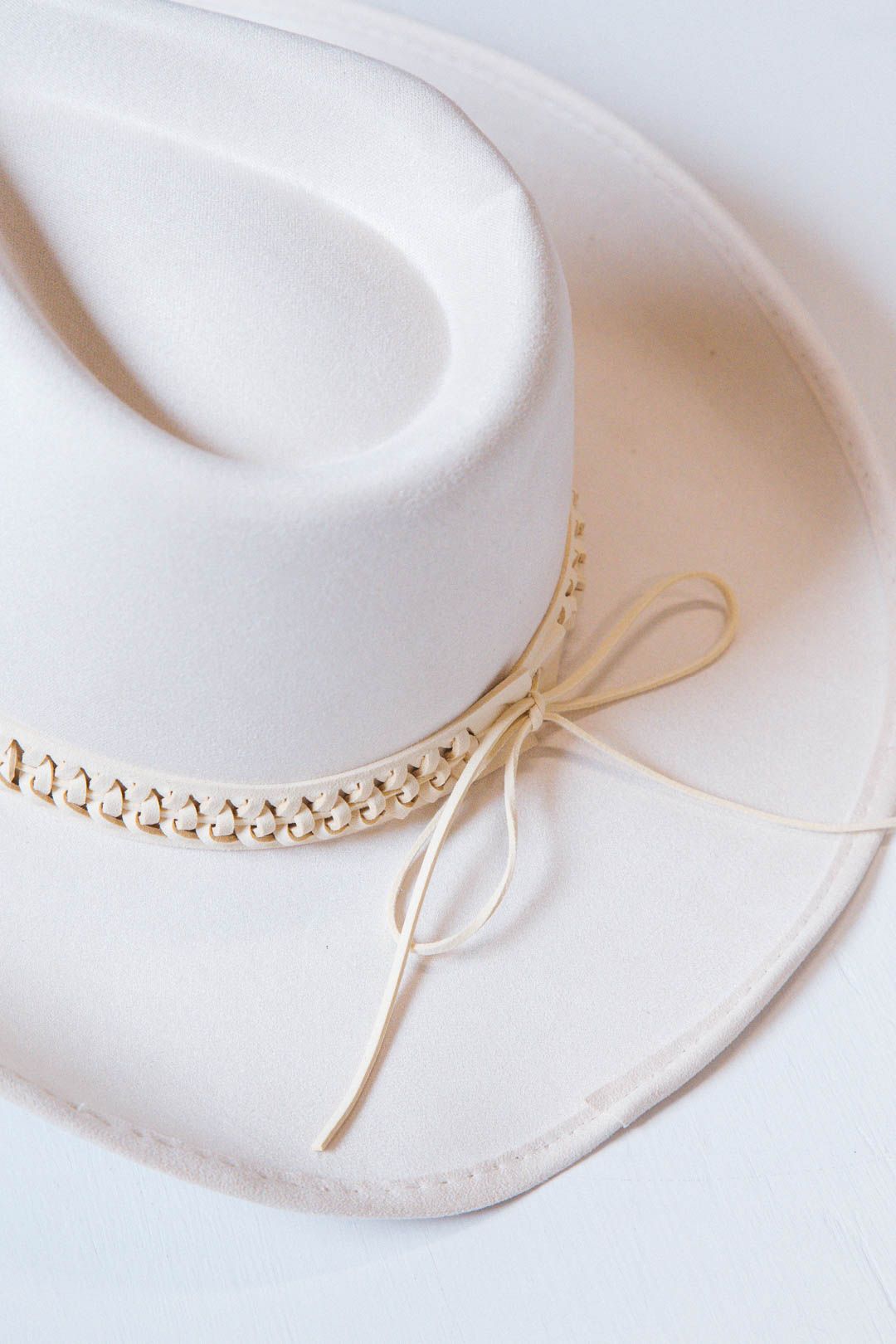 Rhett Braided Cowboy Hat, Ivory sold by North & Main Clothing Company product image thumbnail 3