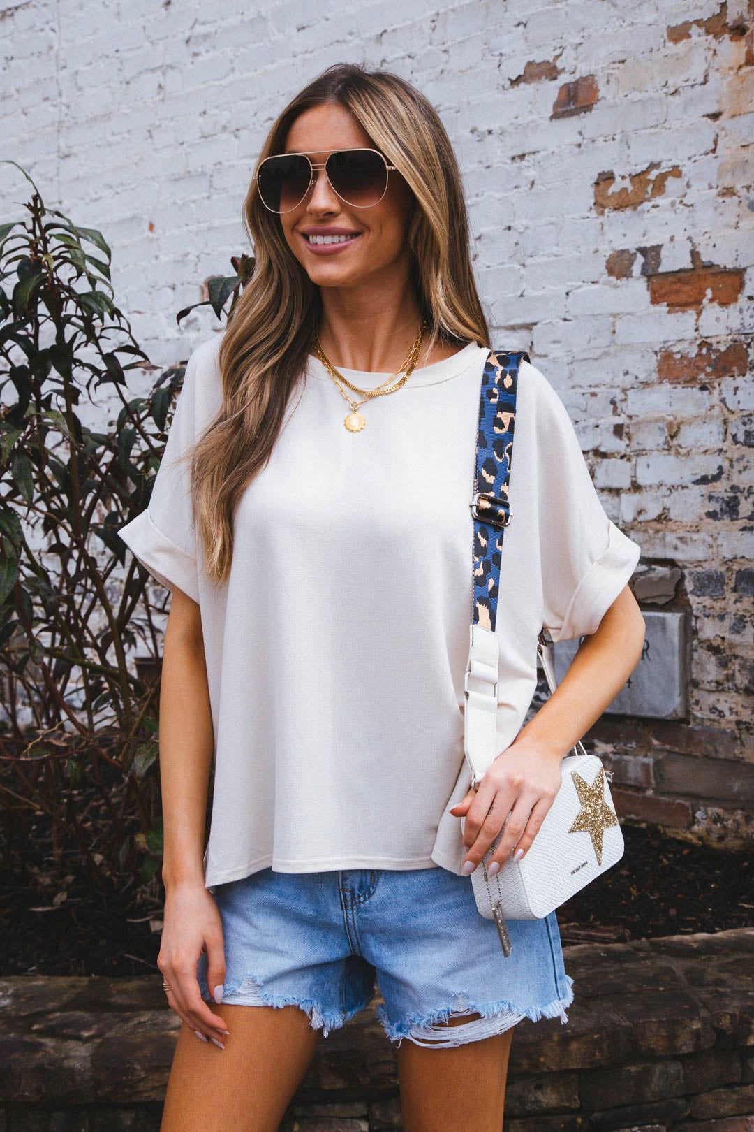 Mini Meme Crossbody Handbag, Snake Multi| Vintage Havana sold by North & Main Clothing Company product image thumbnail 4