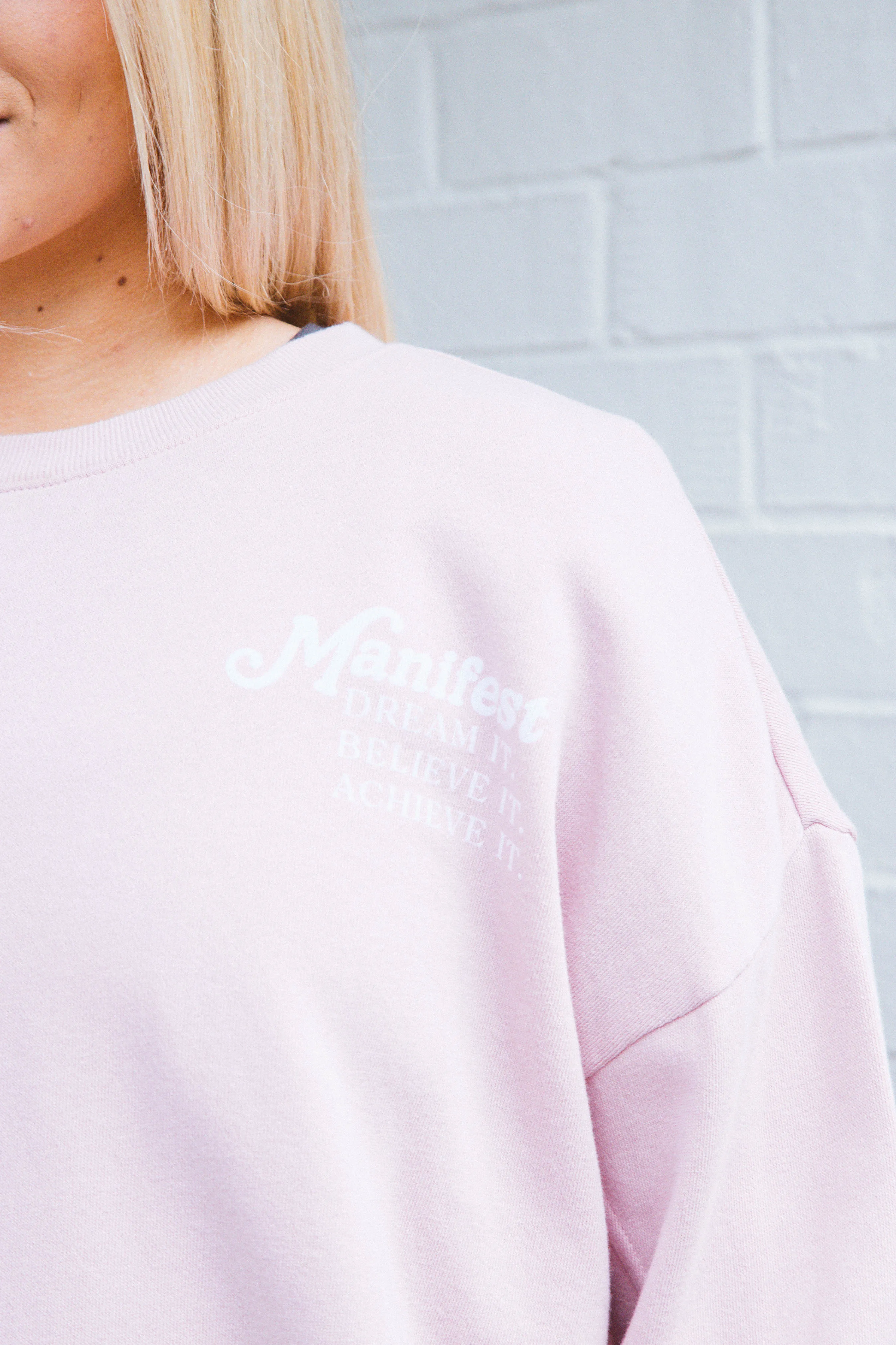 Oversized Manifest Sweatshirt, Pink Passion | Z Supply sold by North & Main Clothing Company product image thumbnail 5