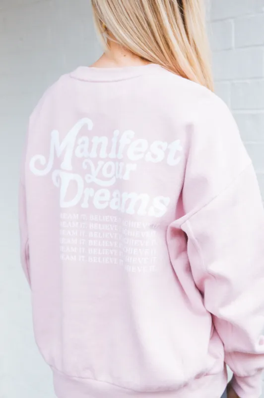 Oversized Manifest Sweatshirt, Pink Passion | Z Supply made by North & Main Clothing Company