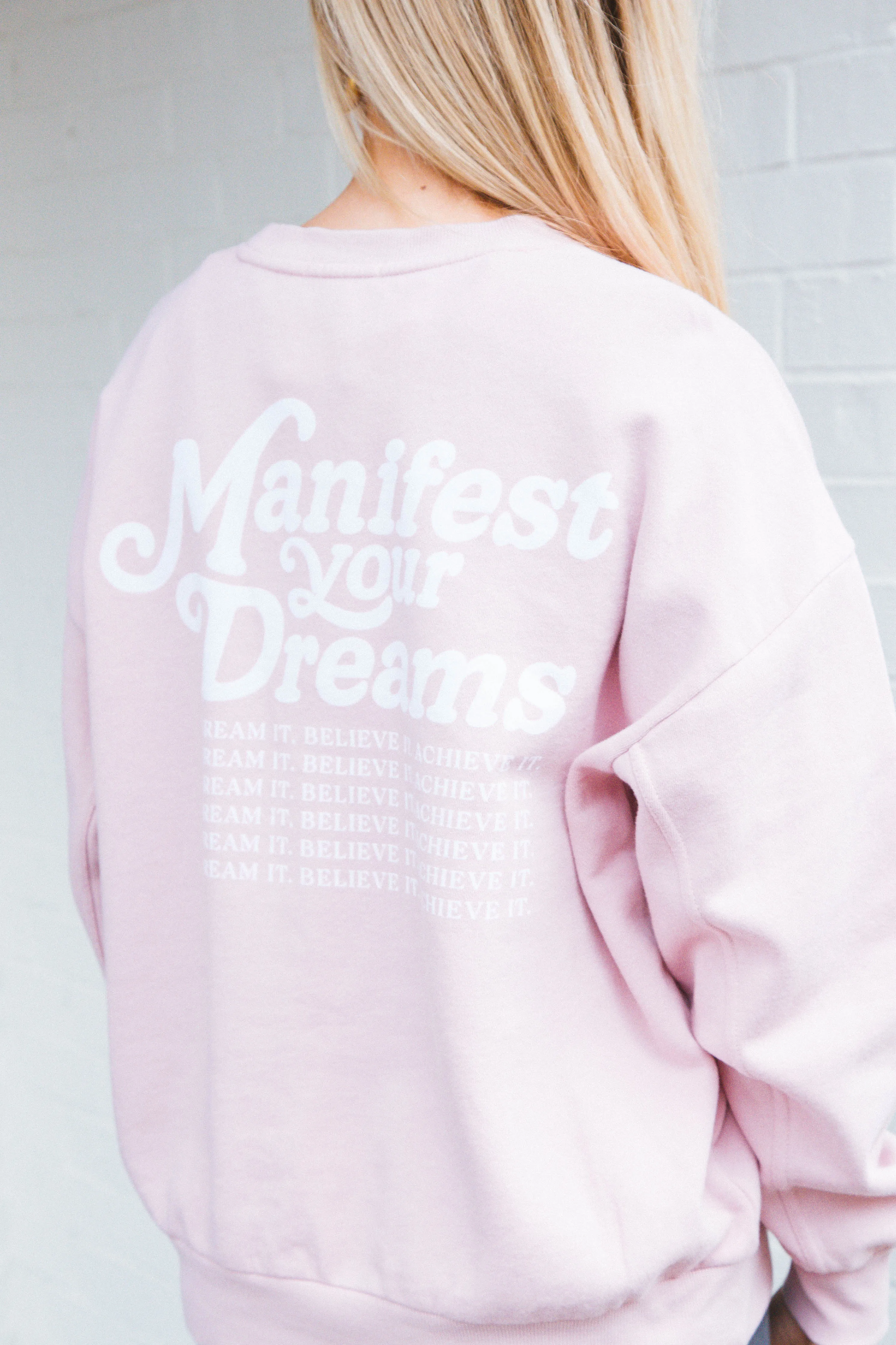 Oversized Manifest Sweatshirt, Pink Passion | Z Supply sold by North & Main Clothing Company