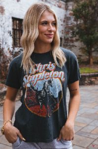 Chris Stapleton Horse & Canyons Tour Tee, Vintage Black | Daydreamer sold by North & Main Clothing Company