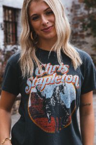Chris Stapleton Horse & Canyons Tour Tee, Vintage Black | Daydreamer sold by North & Main Clothing Company