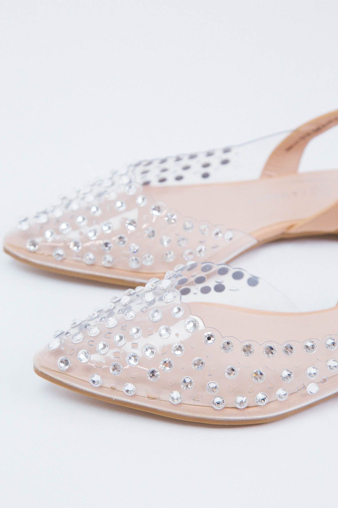 Lolla Rhinestone Flats, Nude | Chinese Laundry sold by North & Main Clothing Company product image thumbnail 2