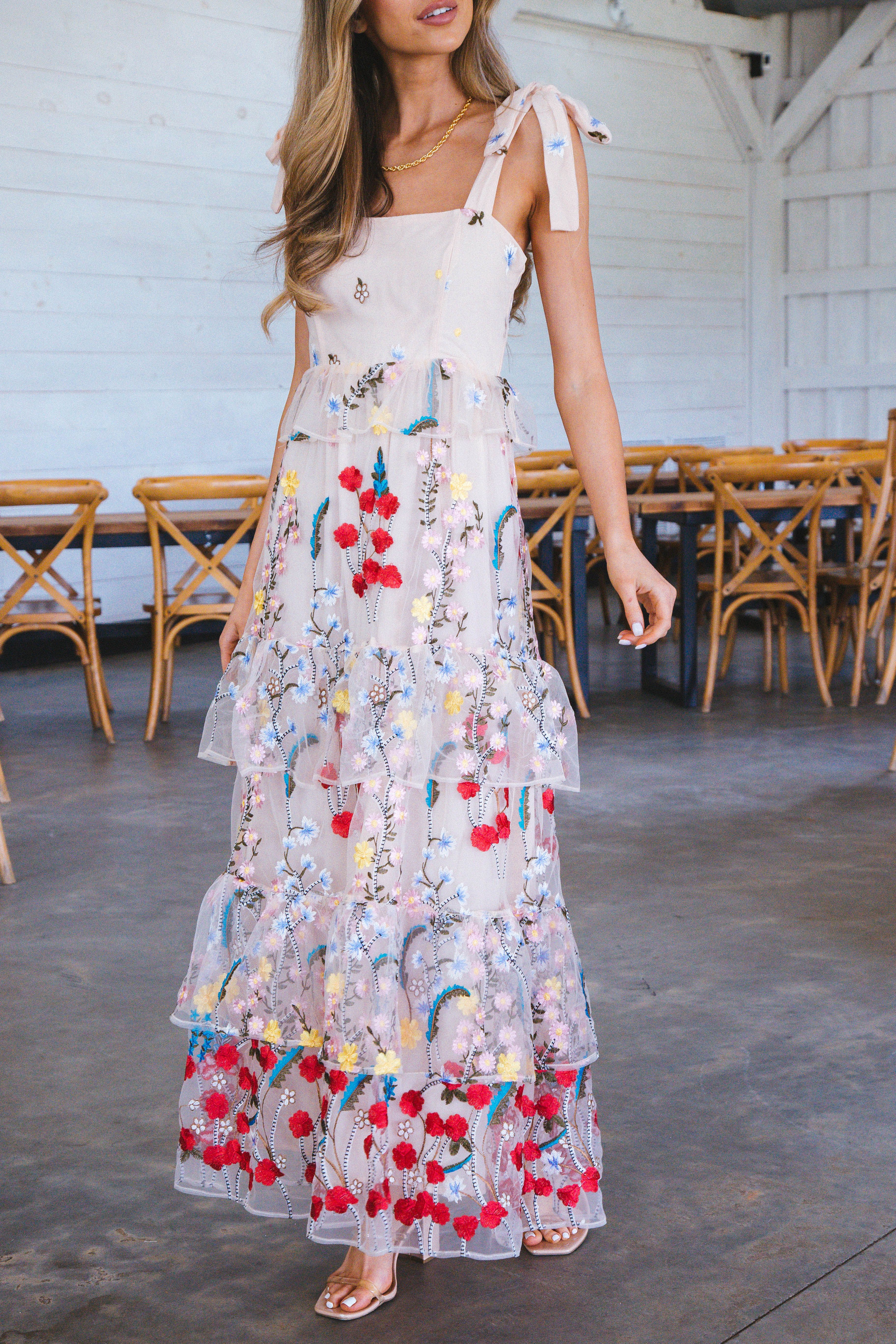 Edie Tiered Maxi Dress, Oasis | Buddy Love sold by North & Main Clothing Company product image thumbnail 3