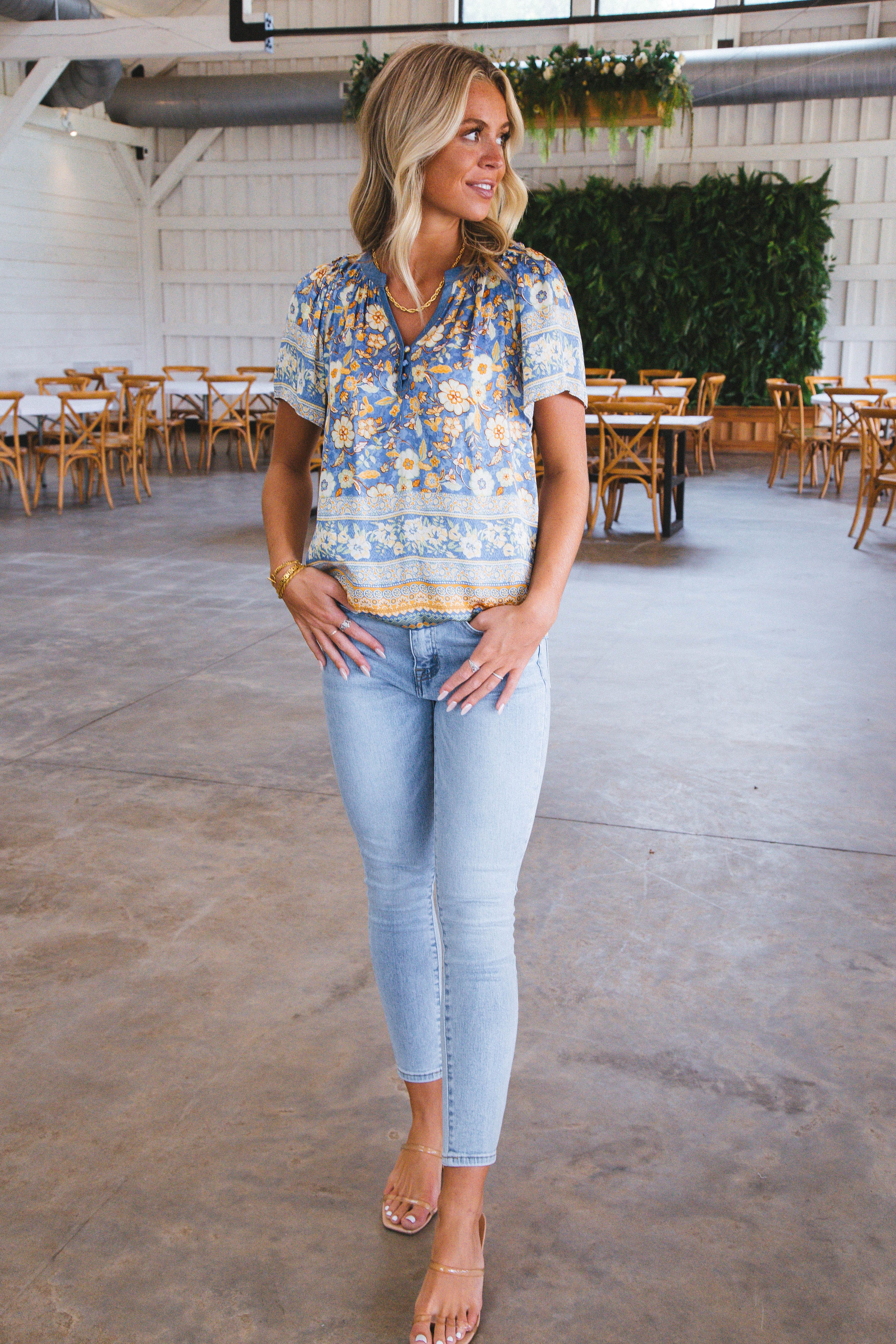 Skye High Rise Crop Skinny Jeans, Fragrant sold by North & Main Clothing Company product image thumbnail 23