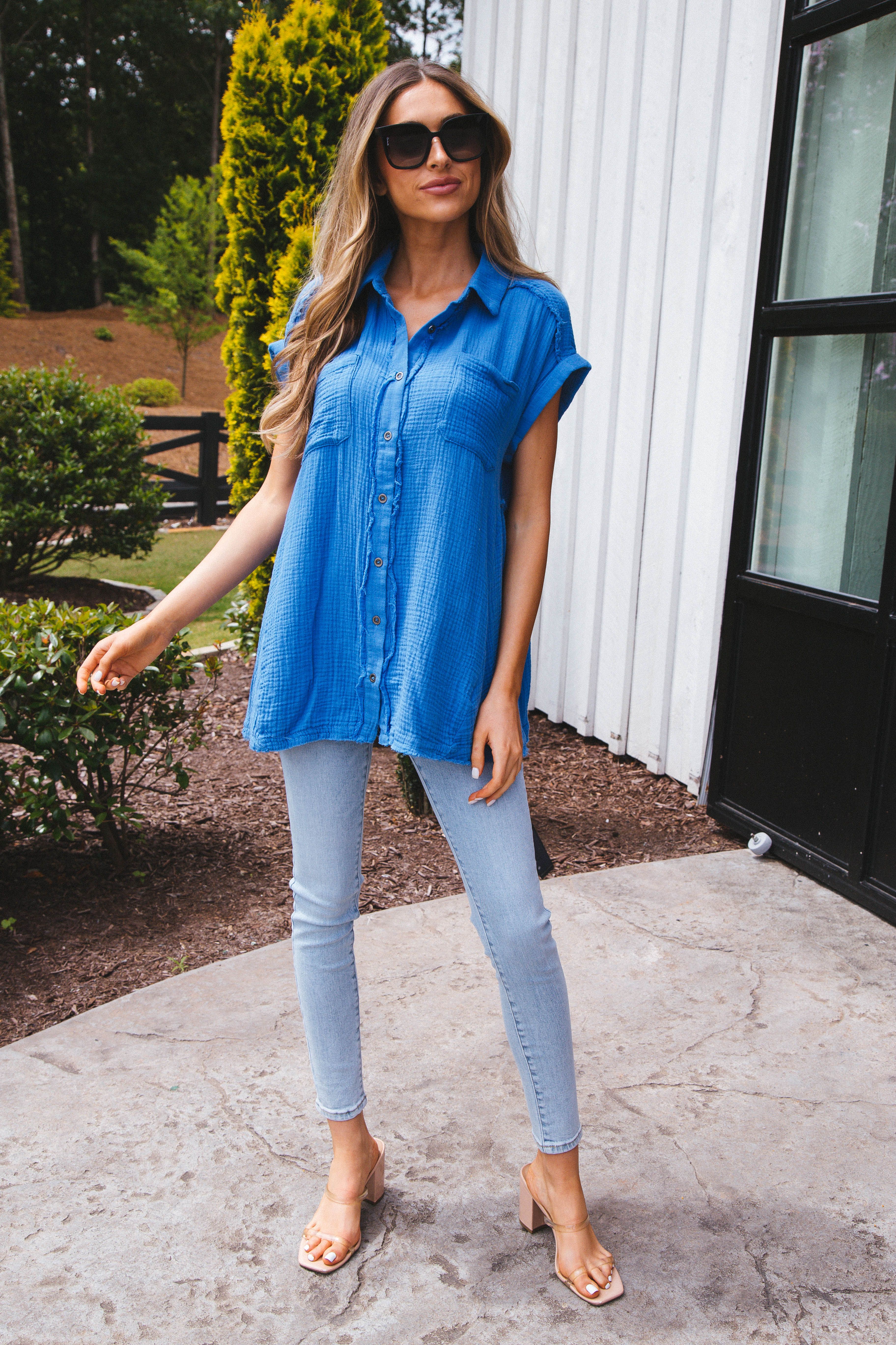 Skye High Rise Crop Skinny Jeans, Fragrant sold by North & Main Clothing Company product image thumbnail 13