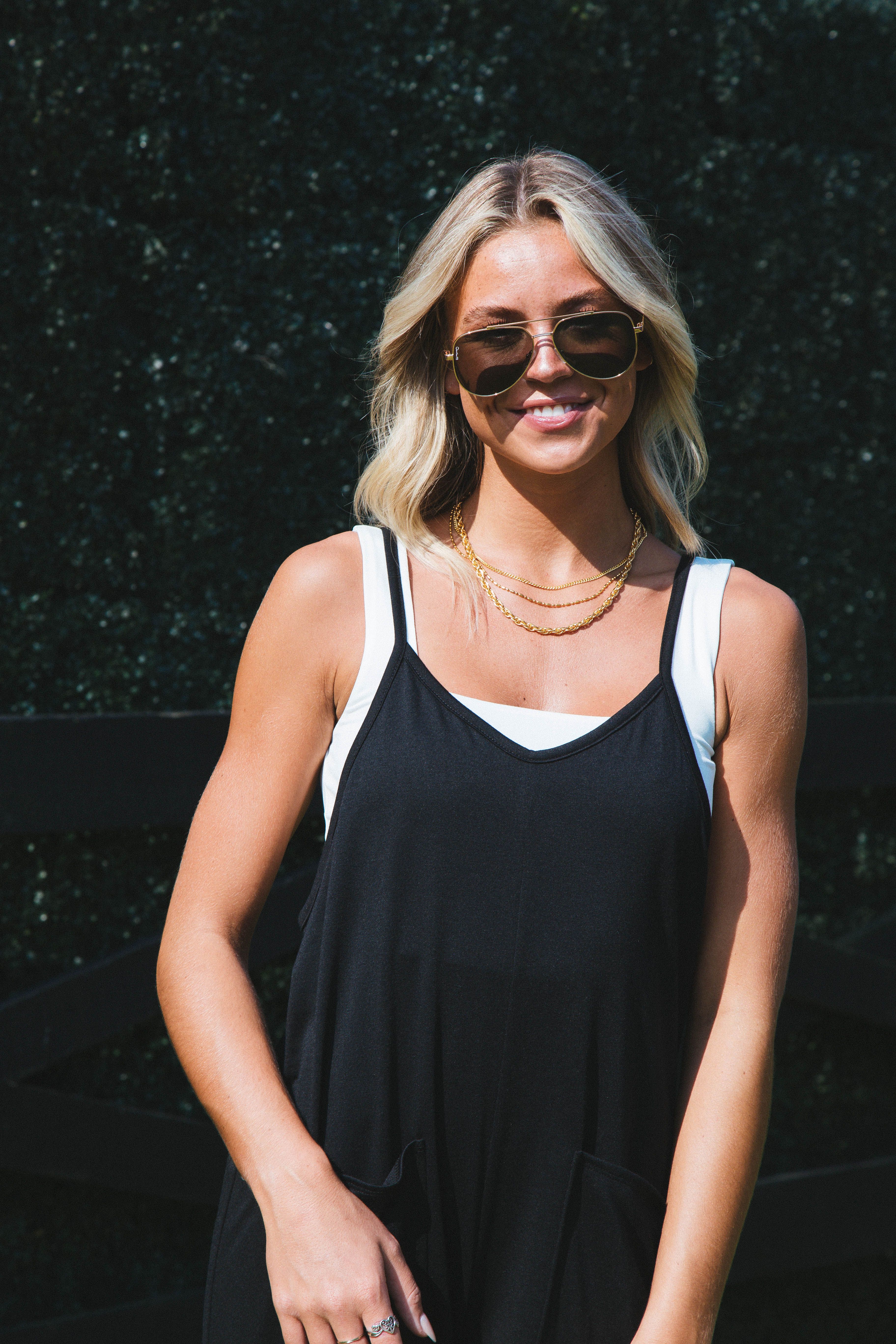 French Terry Jogger Overall Jumper, Black sold by North & Main Clothing Company product image thumbnail 2