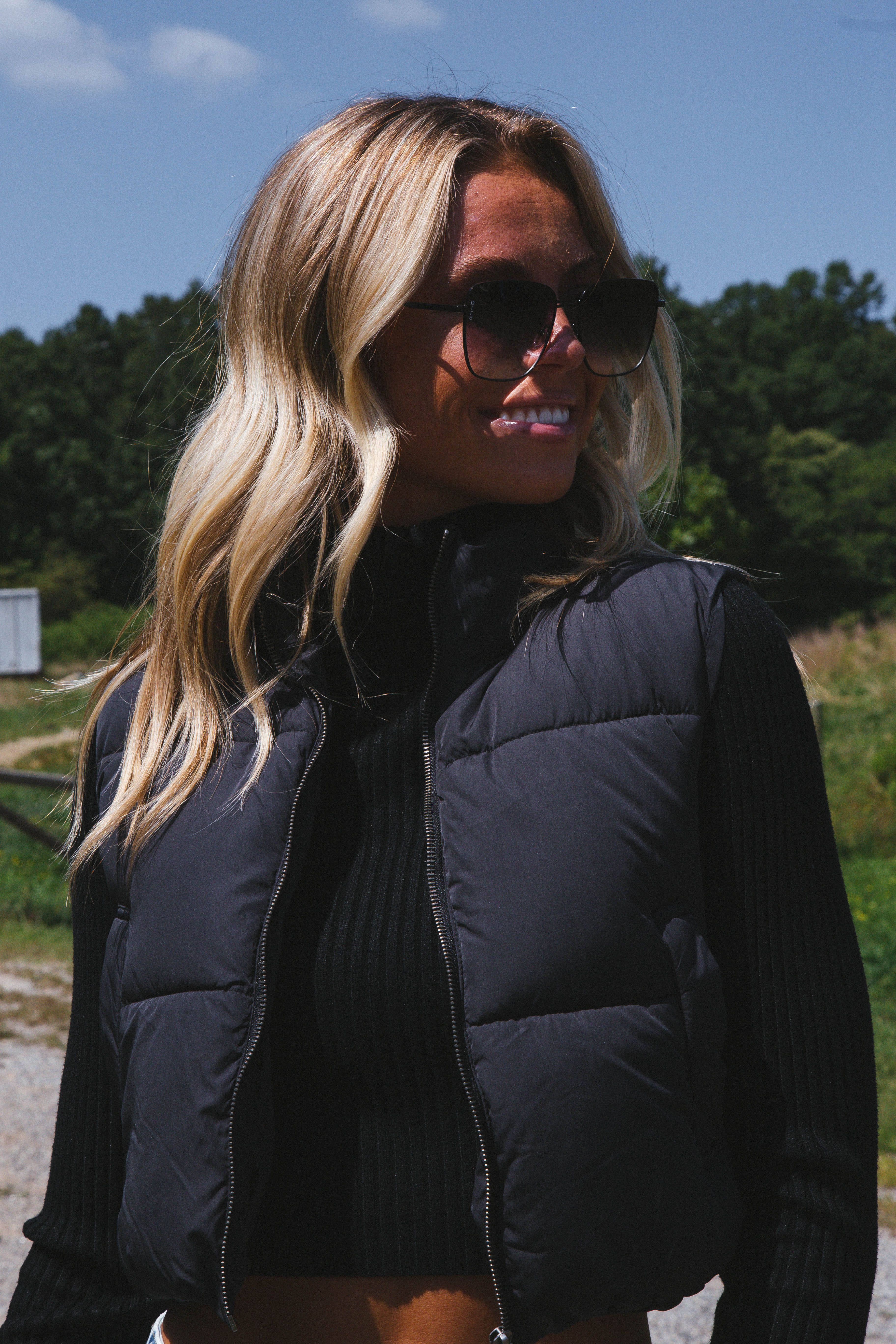 Ready To Roll Puffer Vest, Black sold by North & Main Clothing Company product image thumbnail 5