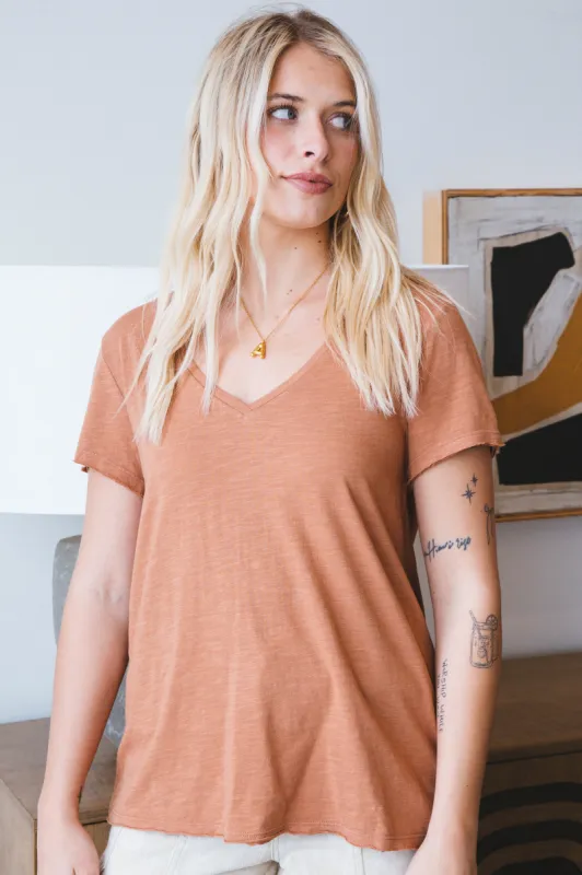 Carefree Tee, Mocha Mousse | Sanctuary sold by North & Main Clothing Company