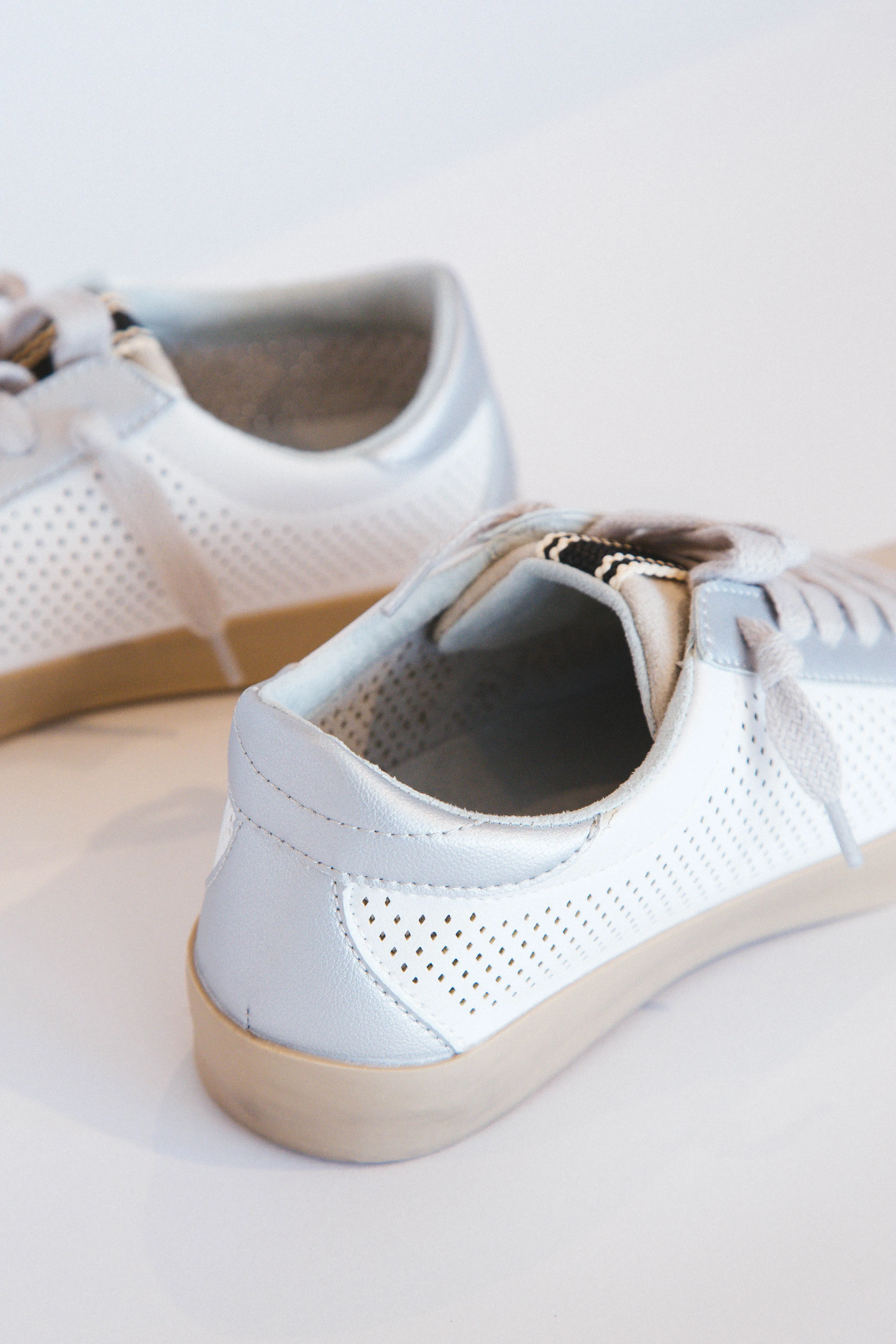 Paula Star Sneaker, White Perf | ShuShop sold by North & Main Clothing Company product image thumbnail 2