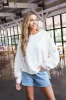 Total Eclipse Tee, Ivory | Free People sold by North & Main Clothing Company