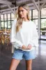 Total Eclipse Tee, Ivory | Free People sold by North & Main Clothing Company