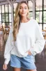 Total Eclipse Tee, Ivory | Free People sold by North & Main Clothing Company