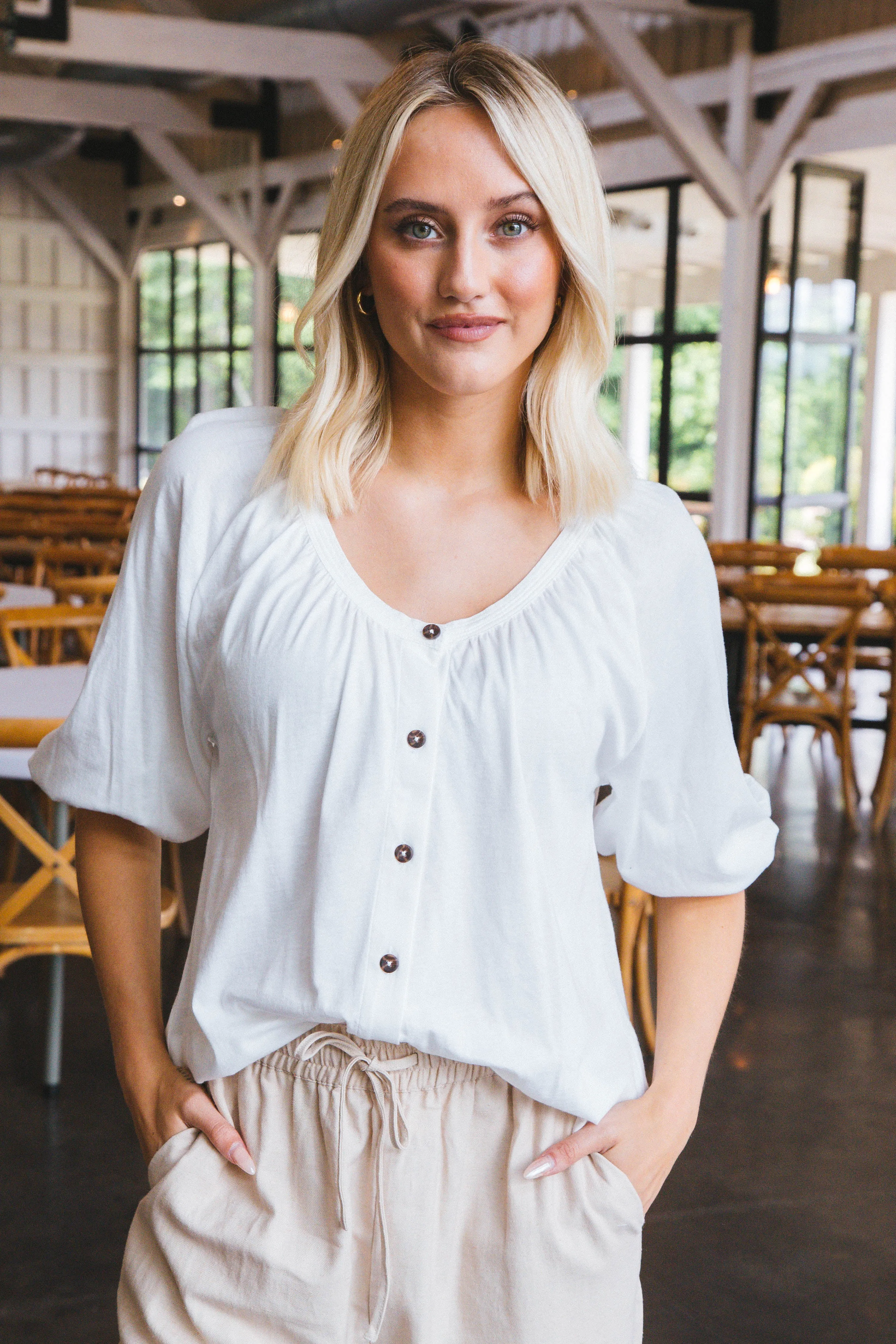 Sweet Getaway Tee, White | Sanctuary sold by North & Main Clothing Company