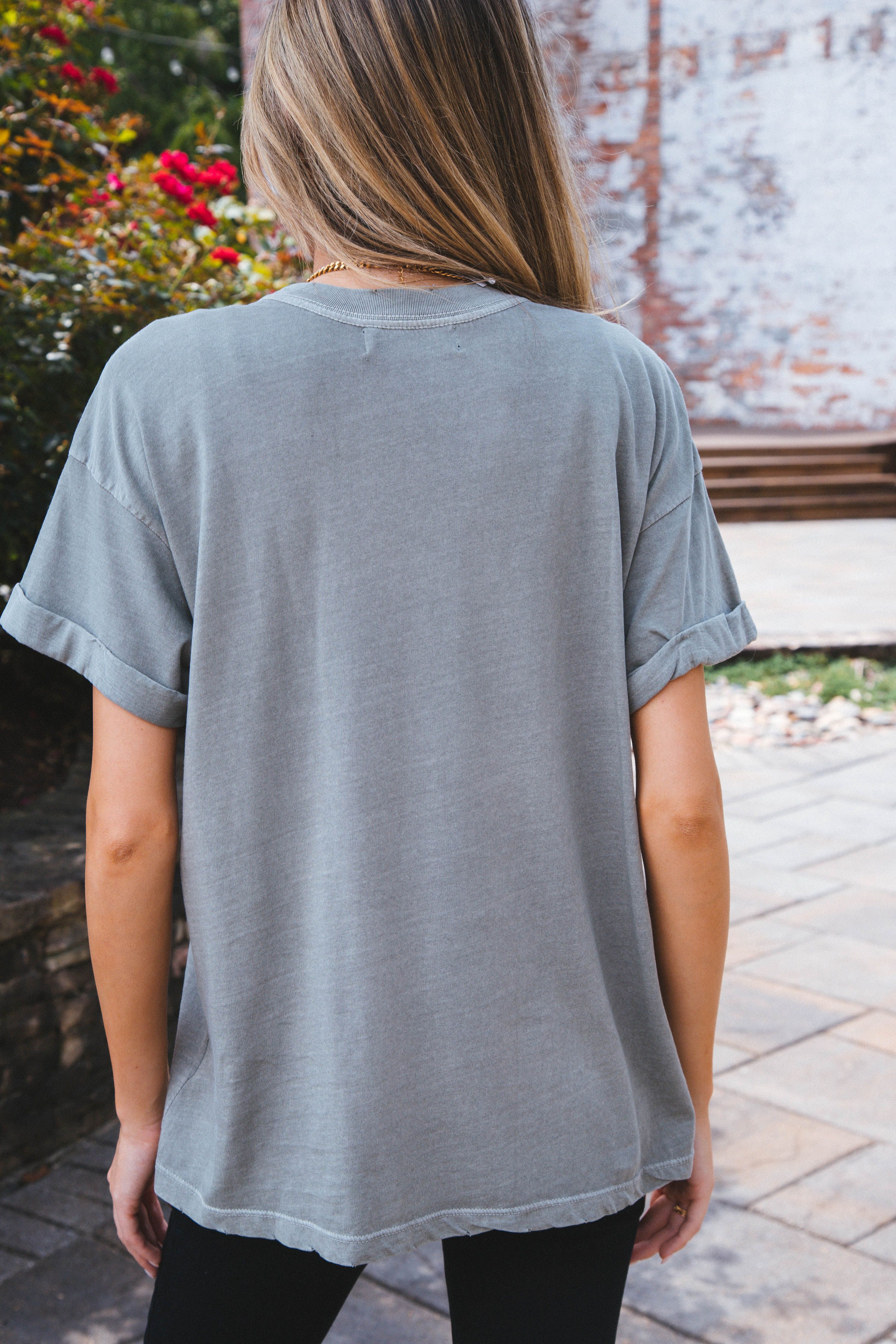 Zion Utah Western Tee, Army Green | Girl Dangerous sold by North & Main Clothing Company product image thumbnail 3