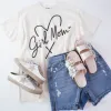 Girl Mama Graphic Tee, Ivory sold by North & Main Clothing Company