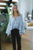 Jude Denim Pullover Top, Vintage Indigo | Free People sold by North & Main Clothing Company