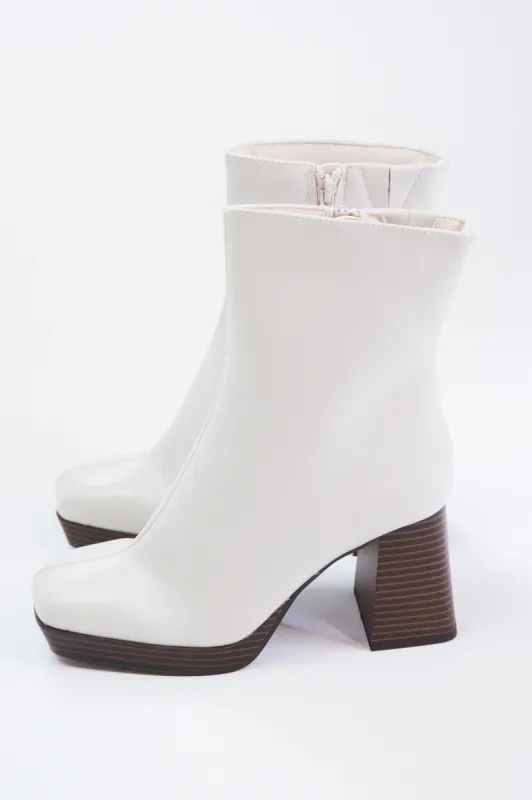 Duke Heeled Bootie, Bone | Coconuts by Matisse made by North & Main Clothing Company