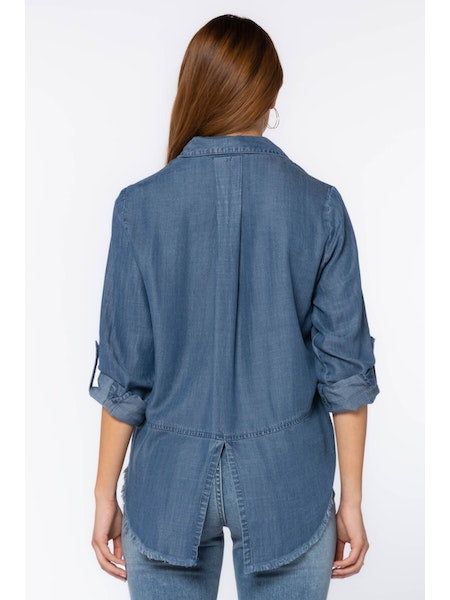 Riley Button Down Top, Murrieta | Velvet Heart sold by North & Main Clothing Company product image thumbnail 2