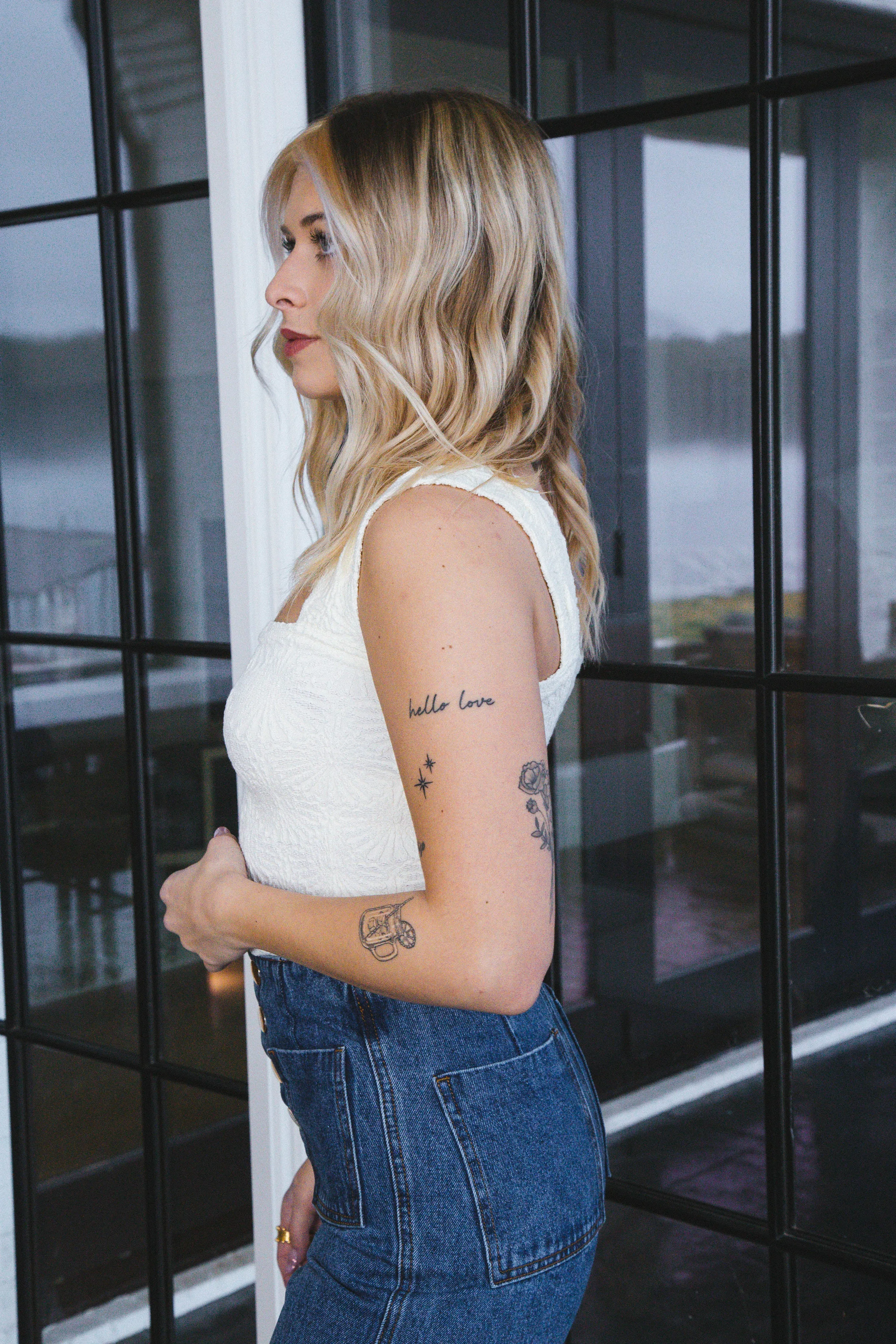 Clarissa High Rise Wide Leg Jeans, Dark Wash sold by North & Main Clothing Company product image thumbnail 5