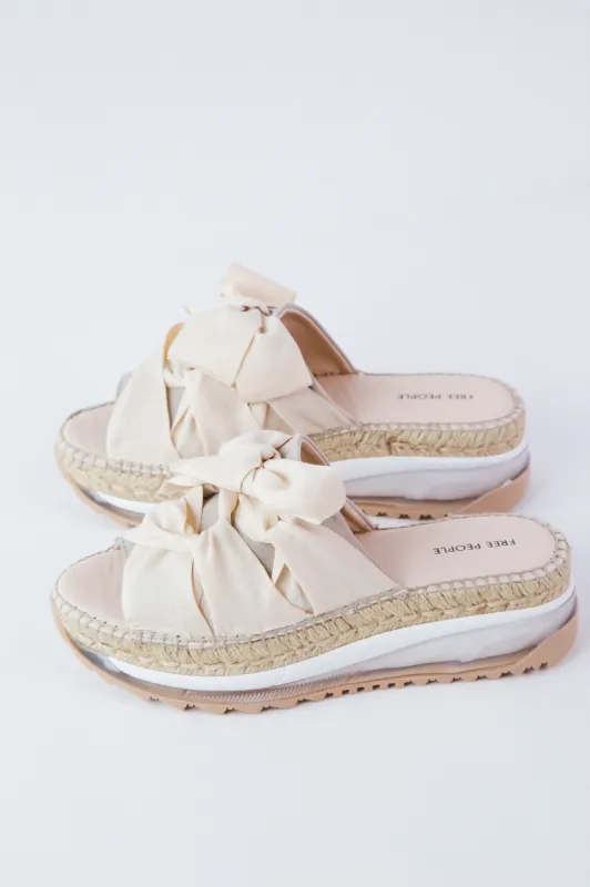 Chapmin Sport Sandal, Ivory | Free People made by North & Main Clothing Company