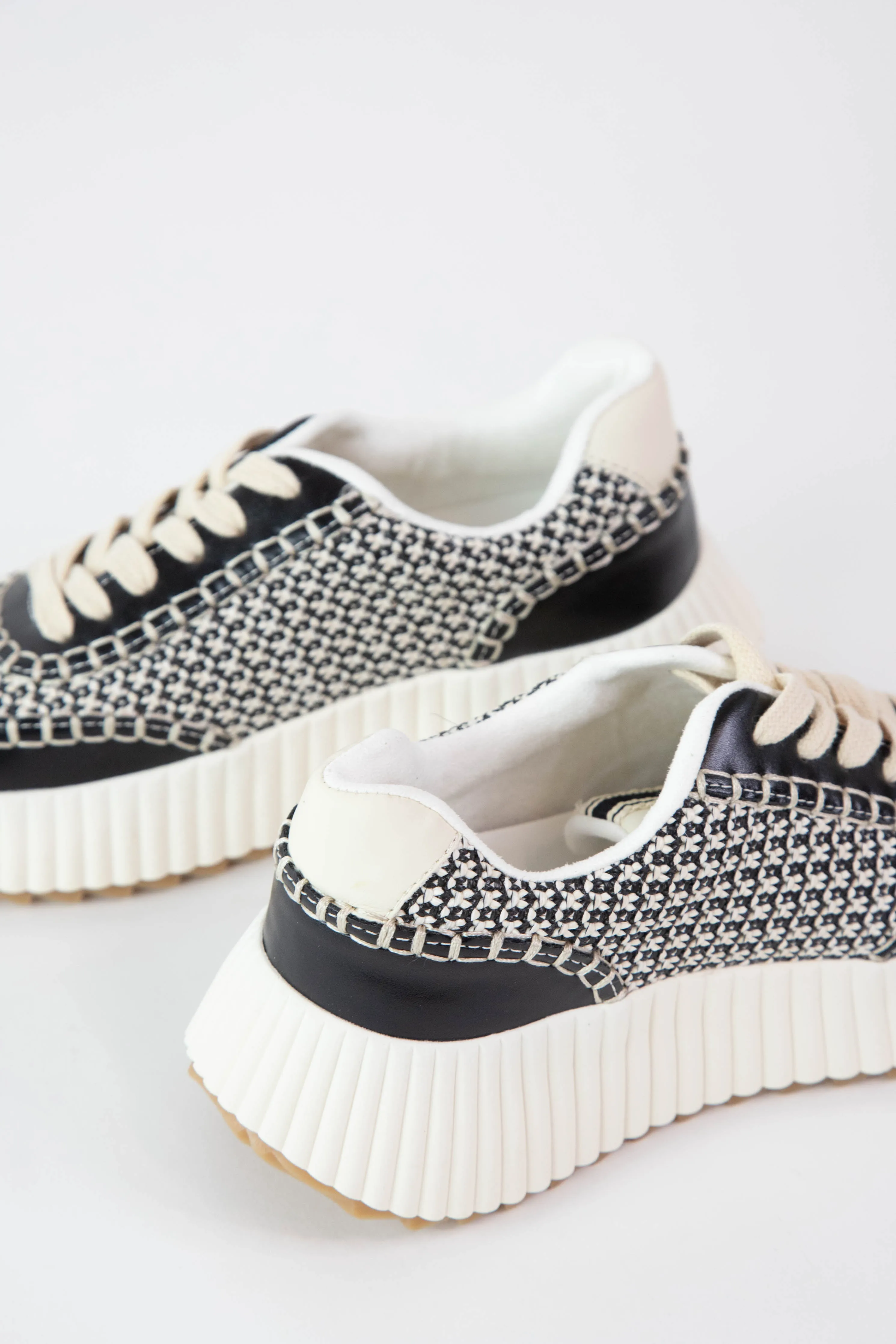 Selina Chunky Platform Sneaker, Black | ShuShop sold by North & Main Clothing Company product image thumbnail 2