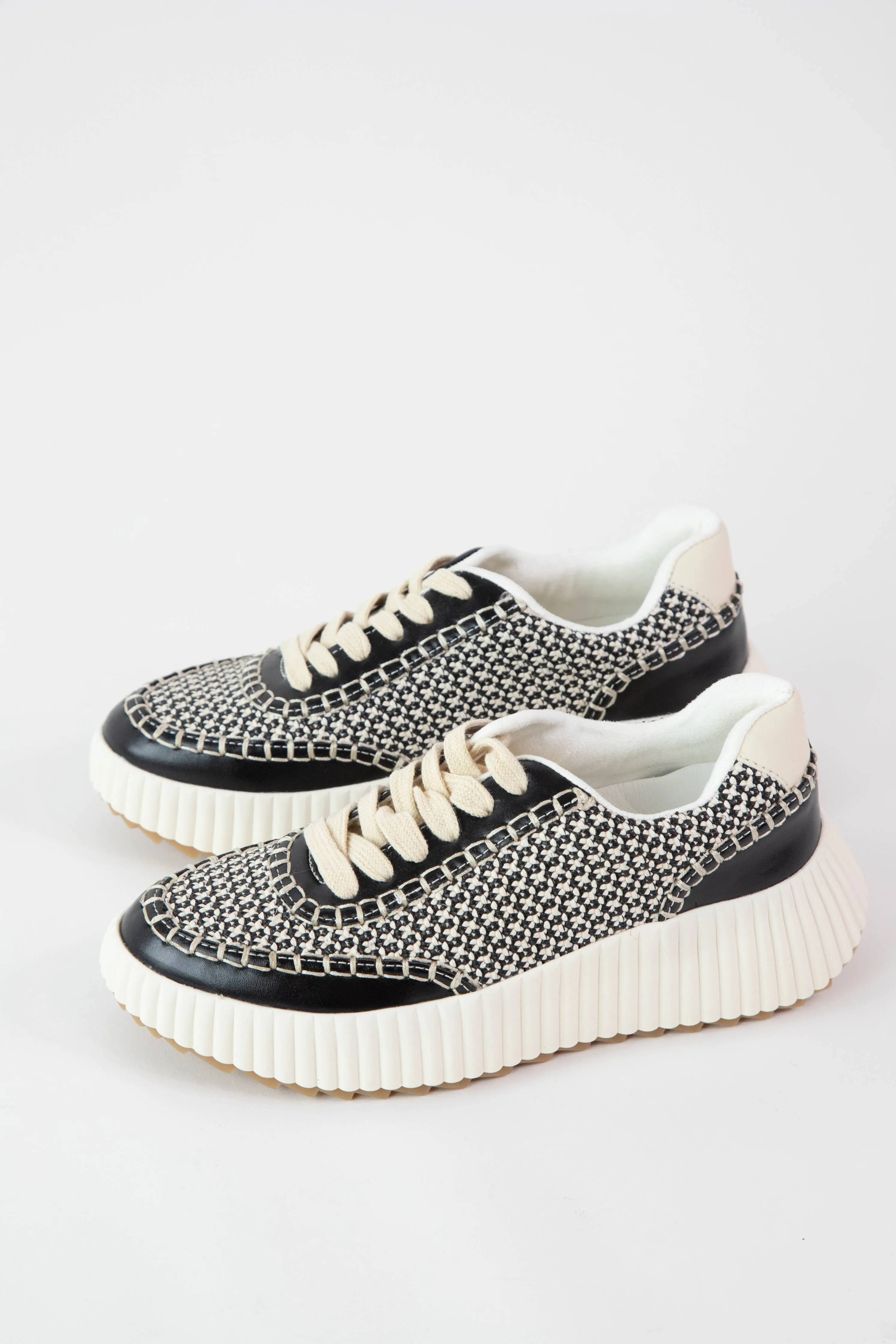 Selina Chunky Platform Sneaker, Black | ShuShop sold by North & Main Clothing Company