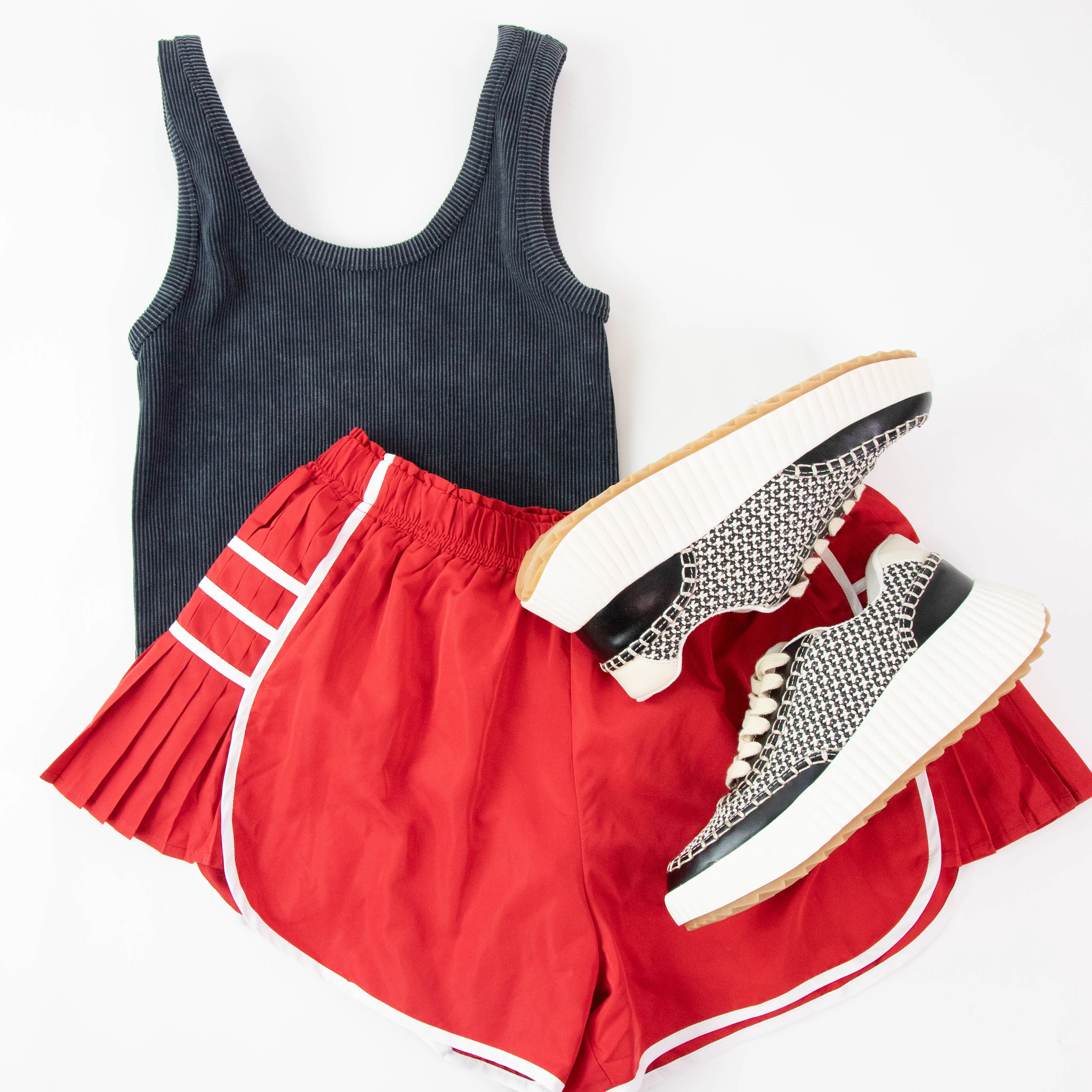 Selina Chunky Platform Sneaker, Black | ShuShop sold by North & Main Clothing Company product image thumbnail 4