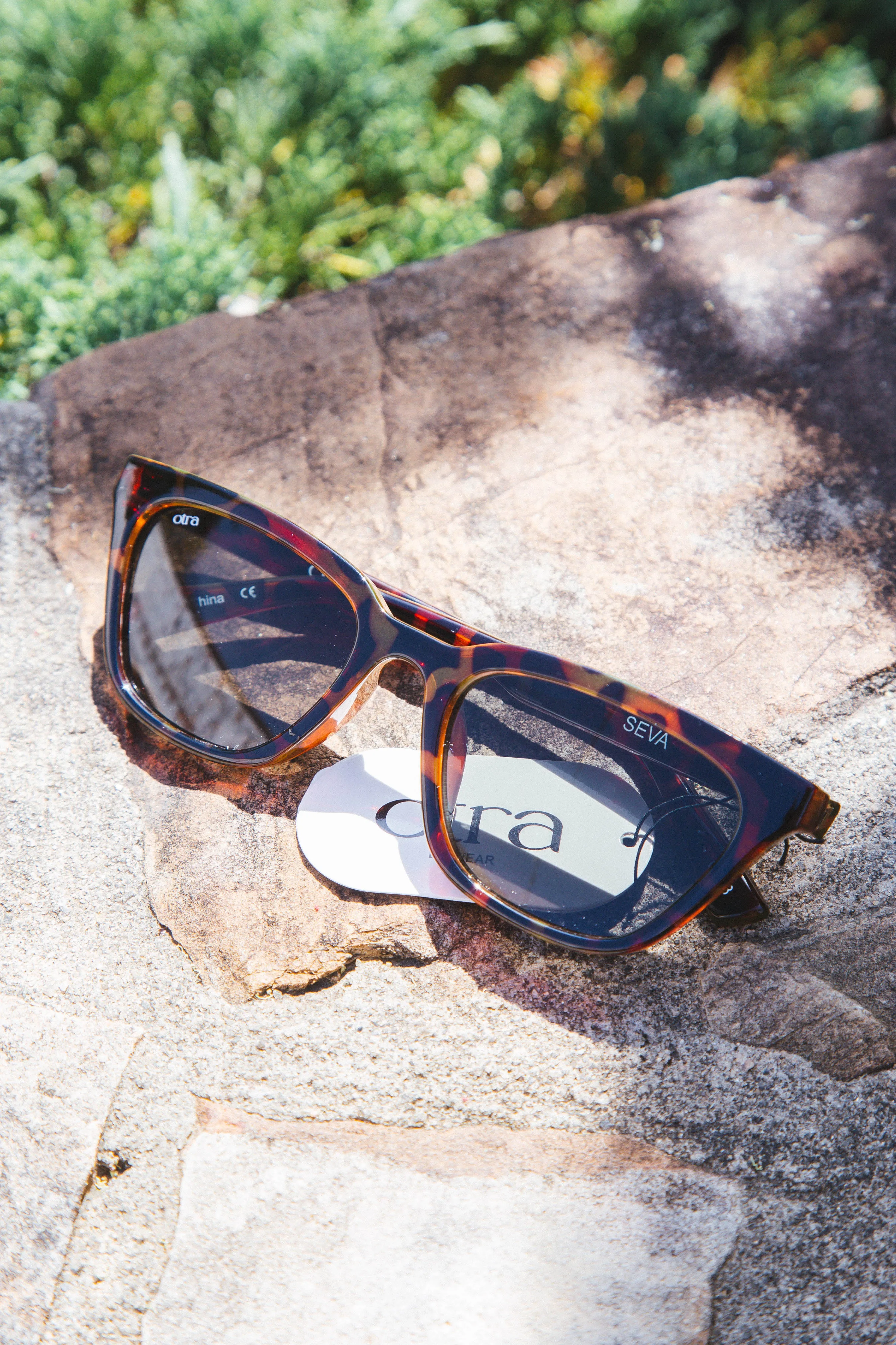 Seva, Tortoiseshell/Green | Otra sold by North & Main Clothing Company