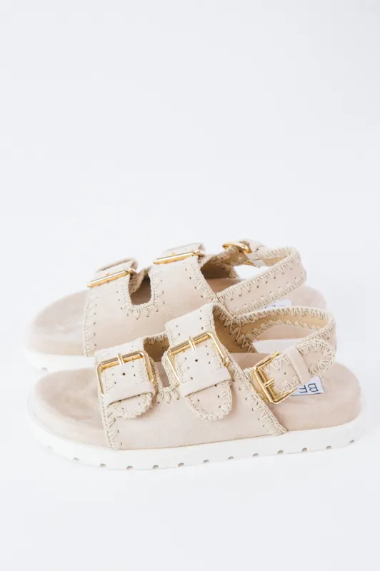 Koa Buckle Sandal, Natural | Beach by Matisse sold by North & Main Clothing Company