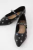 Wise Mary Jane Flats, Black sold by North & Main Clothing Company