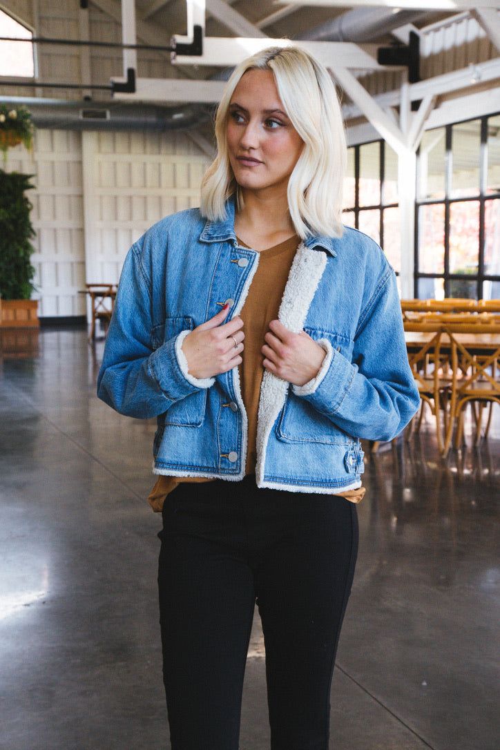 Rae Short Sleeve V-Neck Tee, Pale Brown sold by North & Main Clothing Company product image thumbnail 4