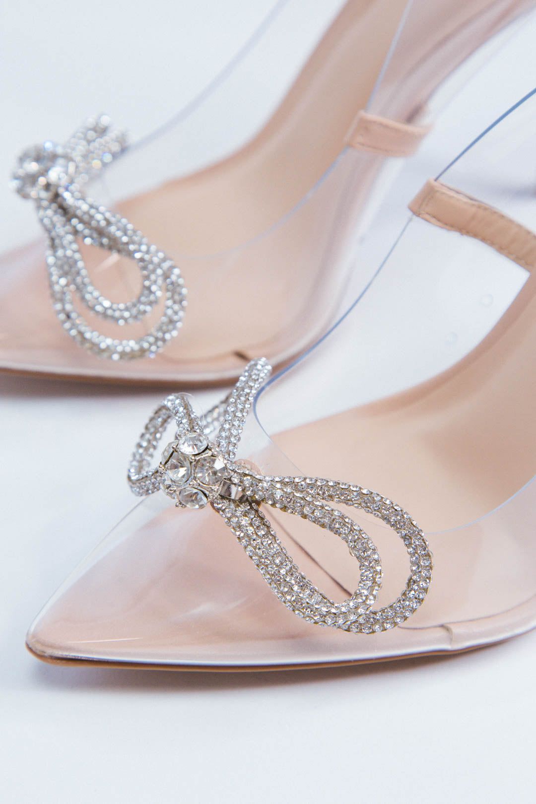 Show Clear Heel, Clear/Nude sold by North & Main Clothing Company product image thumbnail 2