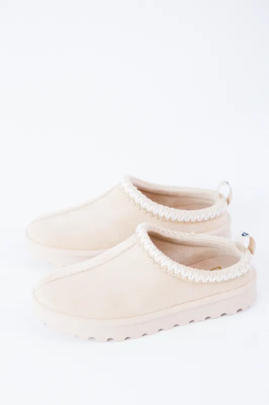 Zen Stitched Slippers, Natural | Beach by Matisse sold by North & Main Clothing Company