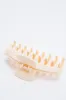 Oversized Claw Clip, Nude sold by North & Main Clothing Company