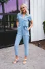 Greyson Tencel Jumpsuit, Greyson | Velvet Heart sold by North & Main Clothing Company