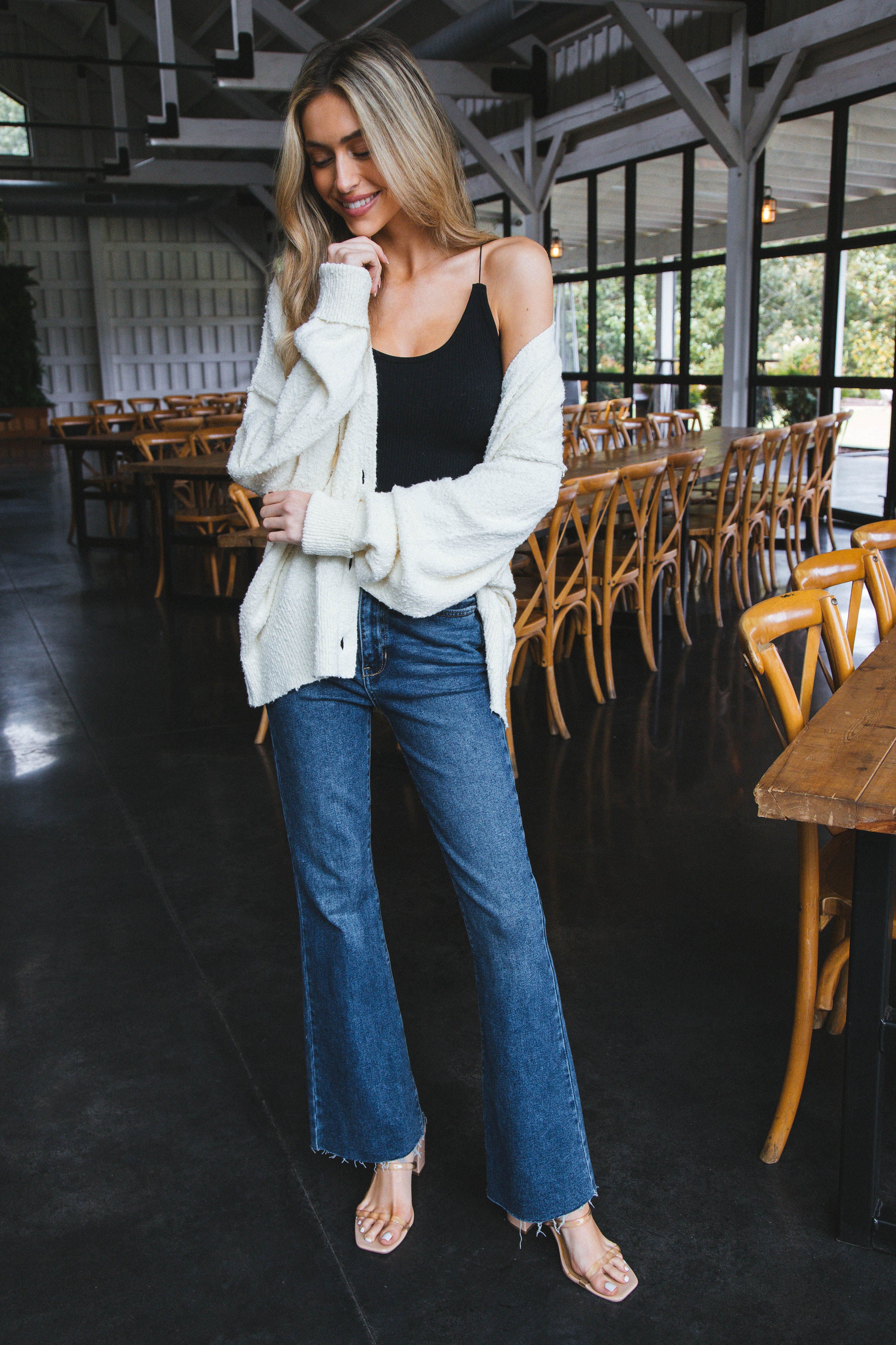 Found My Friend Cardigan, Cream | Free People sold by North & Main Clothing Company product image thumbnail 4