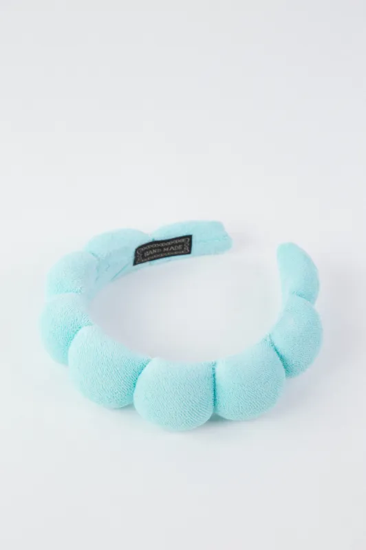 Spa Towel Scalloped Headband, Mint sold by North & Main Clothing Company