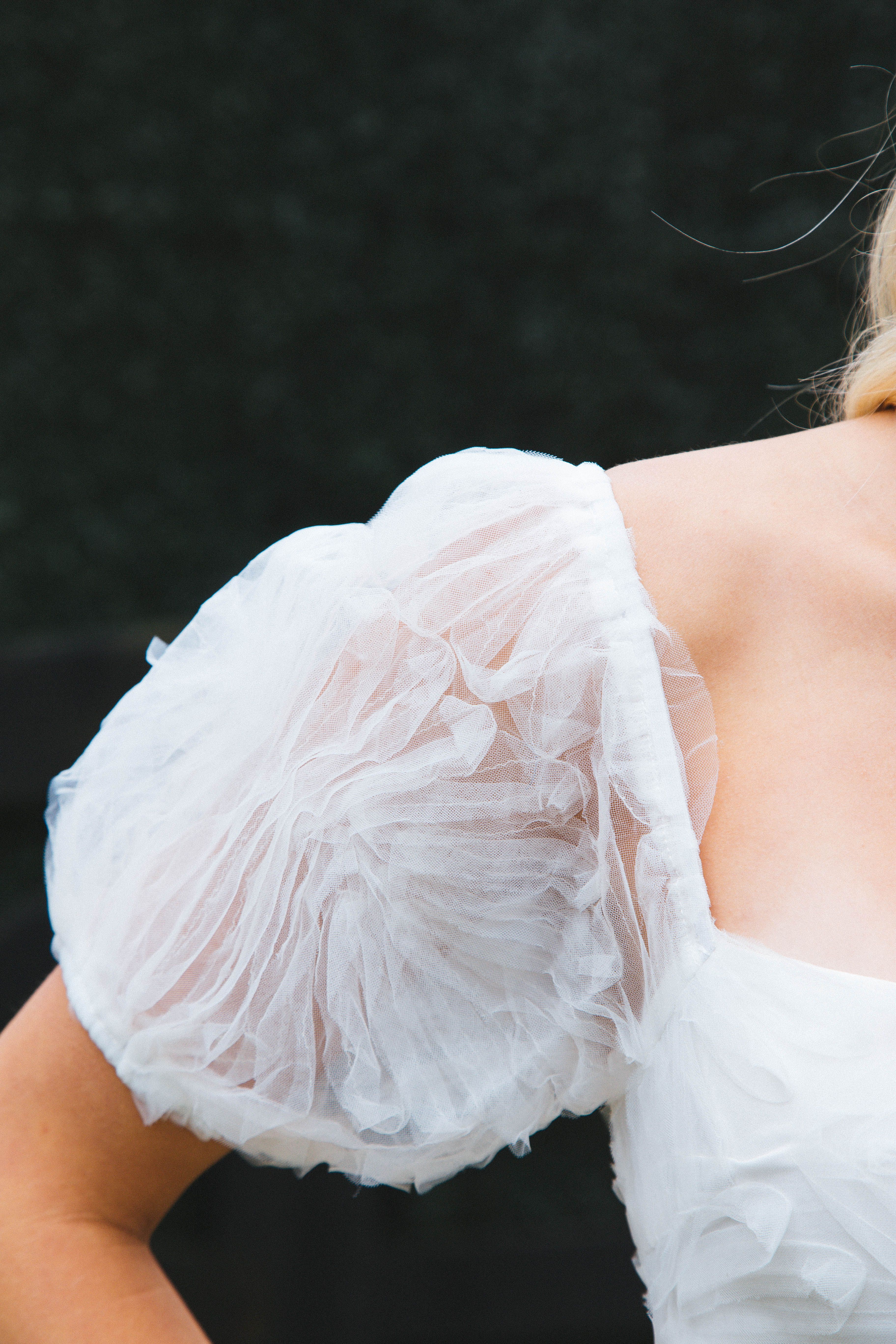 Marley Mesh Dress, White sold by North & Main Clothing Company product image thumbnail 7