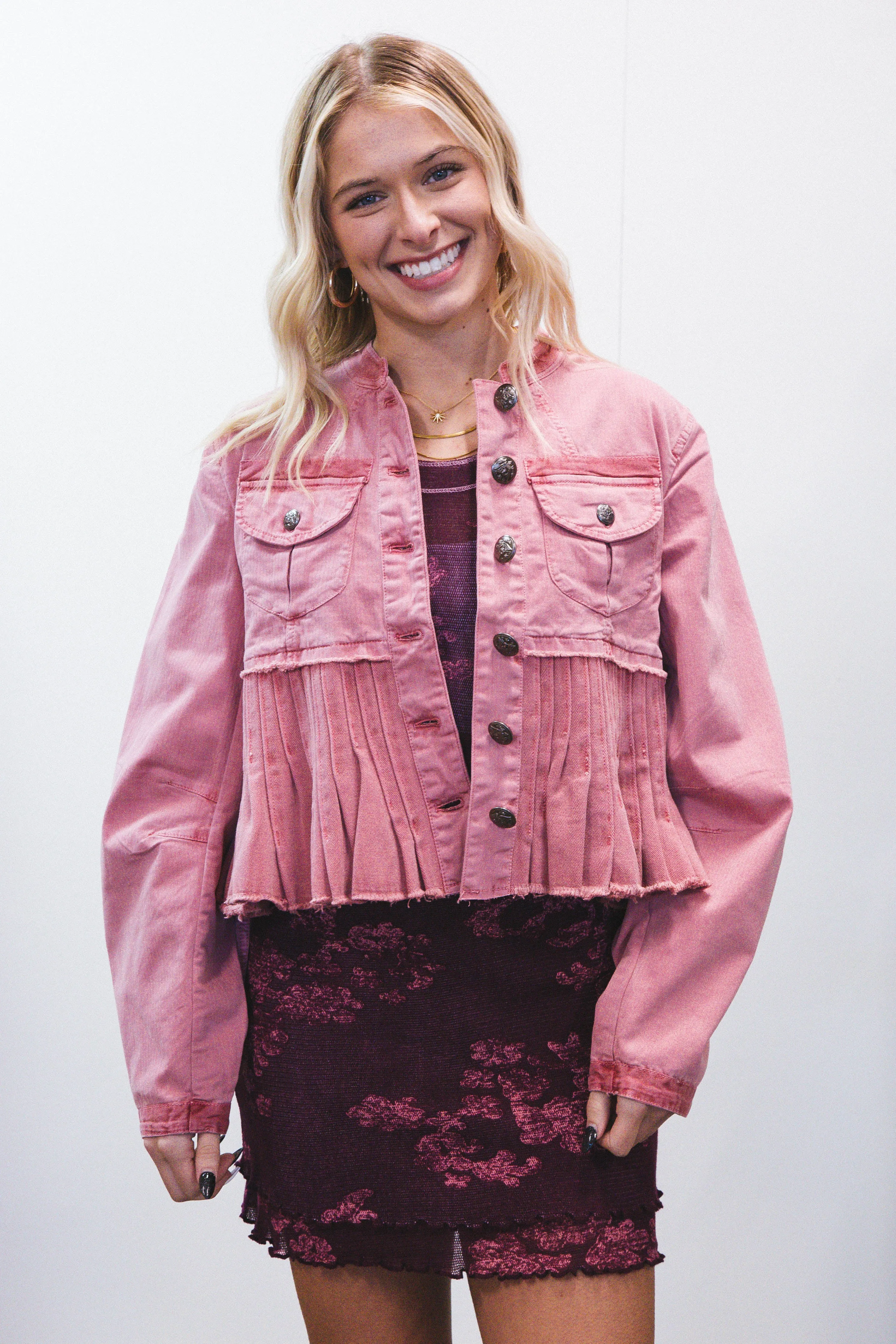 Cassidy Jacket, Petal | Free People sold by North & Main Clothing Company product image thumbnail 2