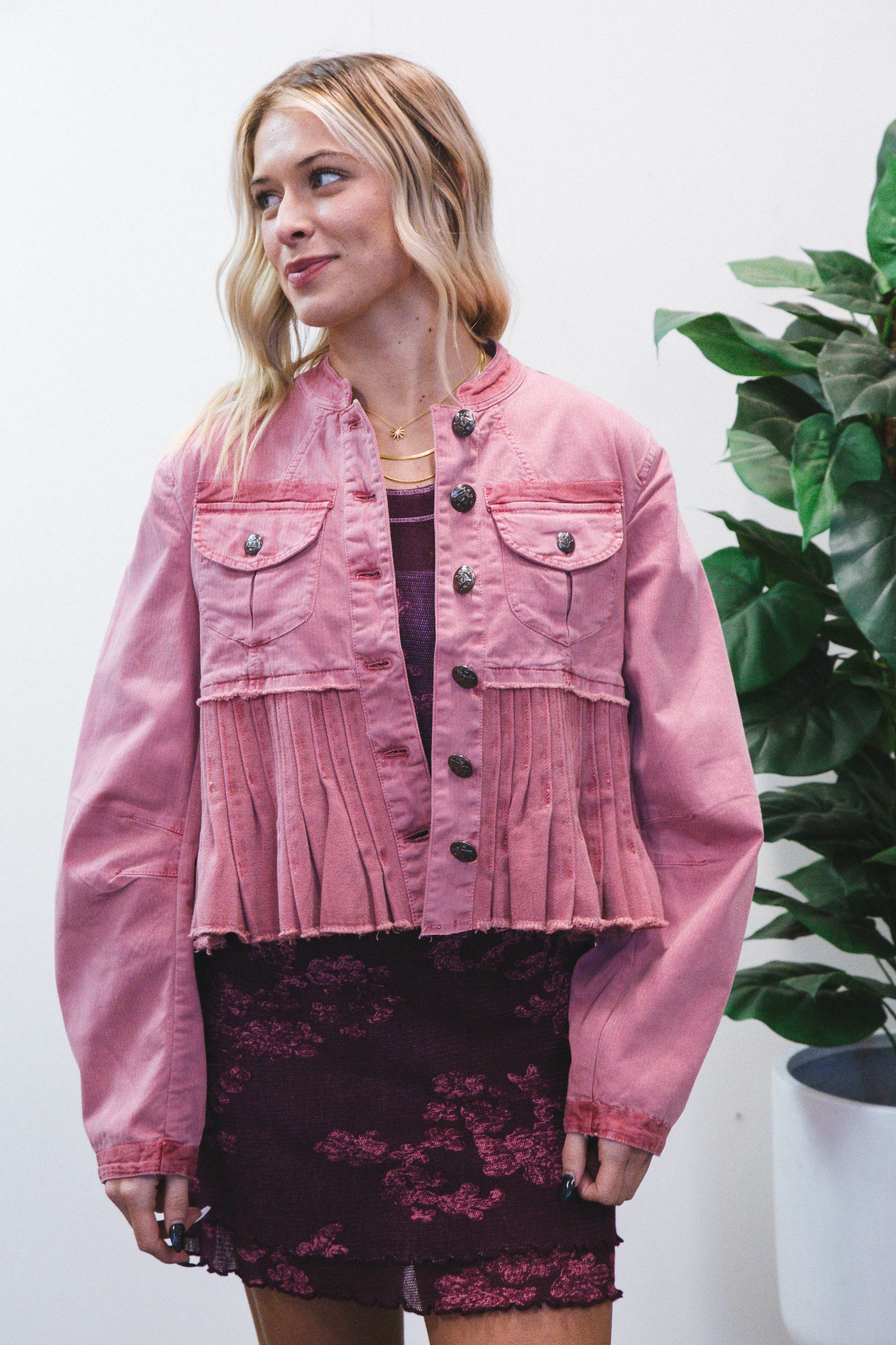 Cassidy Jacket, Petal | Free People sold by North & Main Clothing Company product image thumbnail 4