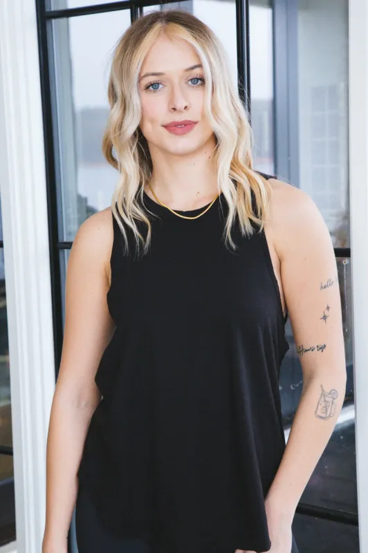 Feel the Breeze Tank, Black | Z Supply sold by North & Main Clothing Company